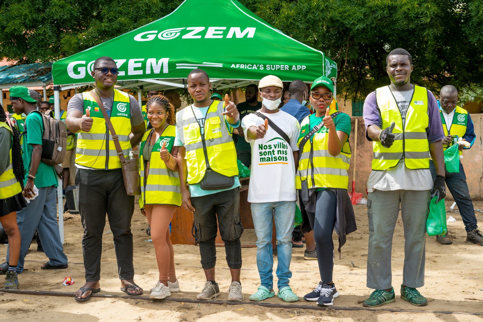 Photo évènements : Nettoyage des rues de Zongo avec la collaboration de Gozem Bénin